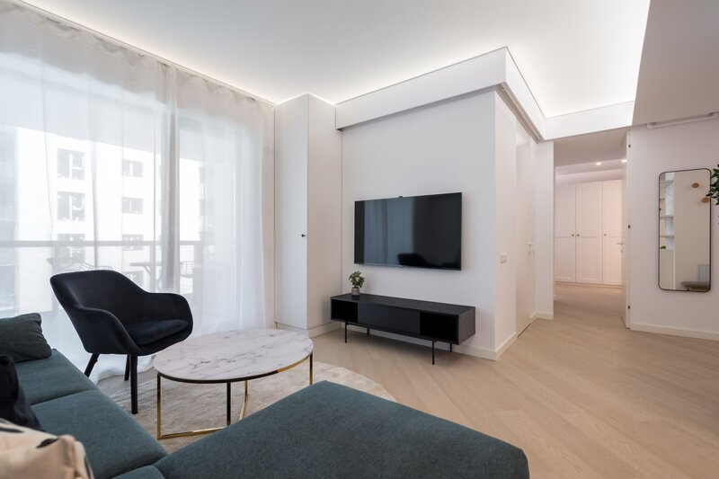 Cortina North, comision 0%, apartament superb mobilat-utilat parcare subterana inclusa